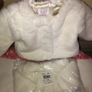 Baby Girl Fir Caot 3-6 Months